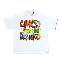 White Cinco de drinko Urban Heavy Tee - RanaPortraitStore