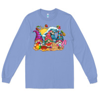 Colony Blue summer gnome tbw Long Sleeve Tee - texasbilliewilder