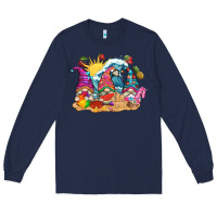 Navy summer gnome tbw Long Sleeve Tee - texasbilliewilder