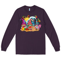 Plum summer gnome tbw Long Sleeve Tee - texasbilliewilder
