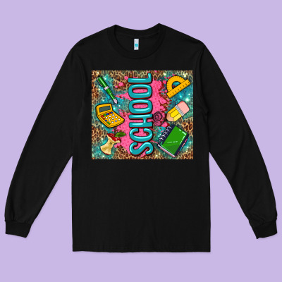 Teacher  School Long Sleeve Tee Designed By Adodesignshop