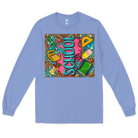 Colony Blue teacher  School Long Sleeve Tee - AdoDesignShop