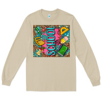 Mushroom teacher  School Long Sleeve Tee - AdoDesignShop