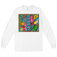 White teacher  School Long Sleeve Tee - AdoDesignShop
