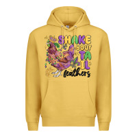 Antique Gold shake your tail feathers Premium Hoodie - MaliasSmallBusiness