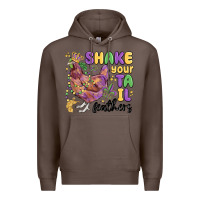 Coffee shake your tail feathers Premium Hoodie - MaliasSmallBusiness
