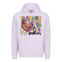 Lilac shake your tail feathers Premium Hoodie - MaliasSmallBusiness