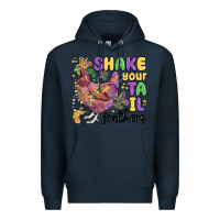 Navy shake your tail feathers Premium Hoodie - MaliasSmallBusiness