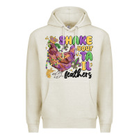 Oatmeal Heather shake your tail feathers Premium Hoodie - MaliasSmallBusiness