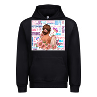 Positive Affirmations Girl Urban Hoodie | Teevron