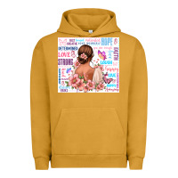 Pigment Peanut Butter positive affirmations girl Urban Hoodie - MaliasSmallBusiness