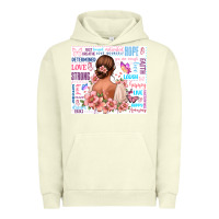 Pigment Pistachio positive affirmations girl Urban Hoodie - MaliasSmallBusiness