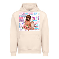 Sandshell positive affirmations girl Urban Hoodie - MaliasSmallBusiness