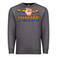 Charcoal Heather pride lgbtq Premium Sweatshirt - Artiststas