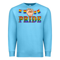 Ocean Blue pride lgbtq Premium Sweatshirt - Artiststas