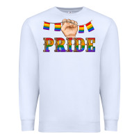 White pride lgbtq Premium Sweatshirt - Artiststas