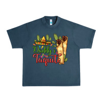 Midnight Navy Daddy's taquito Urban Heavy Tee - RanaPortraitStore