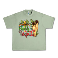 Oil Green Daddy's taquito Urban Heavy Tee - RanaPortraitStore