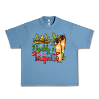 Pebble Blue Daddy's taquito Urban Heavy Tee - RanaPortraitStore