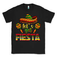 Black Let's Get Fiesta Classic Tee - texasbilliewilder