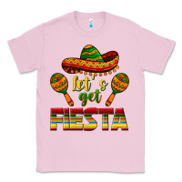 Bubblegum Pink Let's Get Fiesta Classic Tee - texasbilliewilder