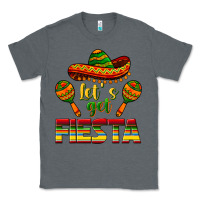 Charcoal Heather Let's Get Fiesta Classic Tee - texasbilliewilder