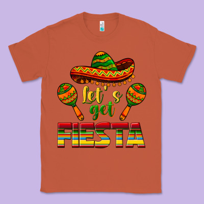 Let's Get Fiesta Classic Tee Designed By Texasbilliewilder