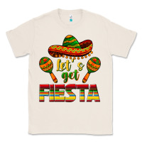 Natural Let's Get Fiesta Classic Tee - texasbilliewilder