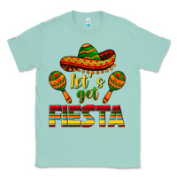 Seafoam Let's Get Fiesta Classic Tee - texasbilliewilder
