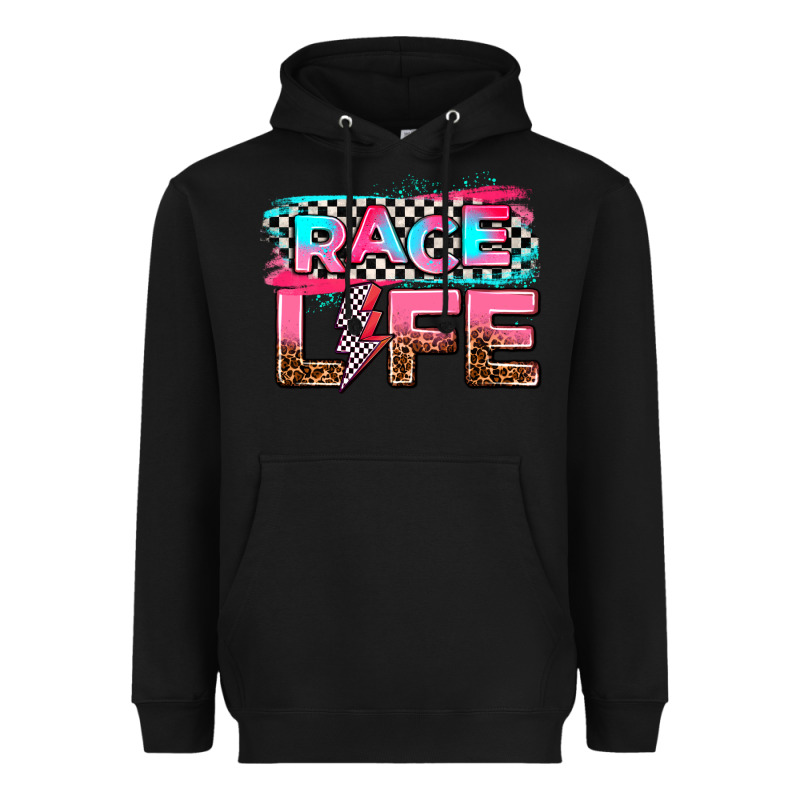 Race Life Heavyweight Hoodie by AdoDesignShop | Teevron