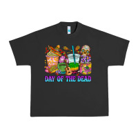 Pigment Black Day of the dead coffee cups Urban Heavy Tee - RanaPortraitStore