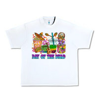 Day Of The Dead Coffee Cups Urban Heavy Tee | Teevron
