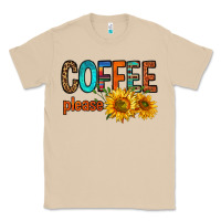 Mushroom coffee please western doodle letters Classic Tee - FaDigitalArtStudio