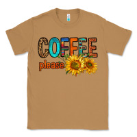 Coffee Please Western Doodle Letters Classic Tee | Teevron