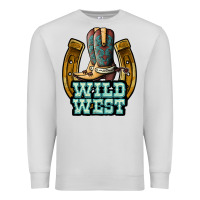 Dove Grey wild west Premium Sweatshirt - JahusDesignShop