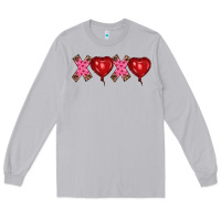 Moon Dust valentine's day xoxo heart balloon Long Sleeve Tee - RanaPortraitStore