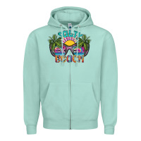 Seafoam salty beach Zipper Hoodie - SublimationCraftShop