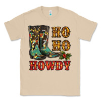 Mushroom christmas cowboy boots ho ho howdy Classic Tee - RanaPortraitStore