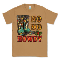 Toasted Coconut christmas cowboy boots ho ho howdy Classic Tee - RanaPortraitStore