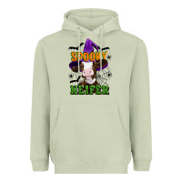 Matcha Spooky heifer halloween Heavyweight Hoodie - Artiststas
