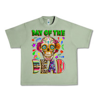 Oil Green Day of the dead Urban Heavy Tee - RanaPortraitStore