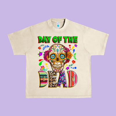 Day Of The Dead Urban Heavy Tee Designed By Ranaportraitstore