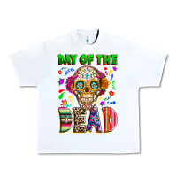White Day of the dead Urban Heavy Tee - RanaPortraitStore