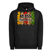 Pigment Black merry christmas brushstrokes Urban Hoodie - MaliasSmallBusiness