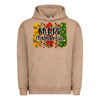 Pigment Burro merry christmas brushstrokes Urban Hoodie - MaliasSmallBusiness