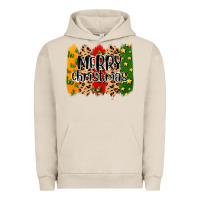 Pigment French Oak merry christmas brushstrokes Urban Hoodie - MaliasSmallBusiness