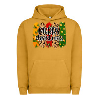 Pigment Peanut Butter merry christmas brushstrokes Urban Hoodie - MaliasSmallBusiness
