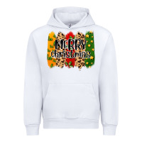 White merry christmas brushstrokes Urban Hoodie - MaliasSmallBusiness