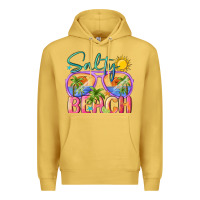 Antique Gold salty beach Premium Hoodie - MaliasSmallBusiness
