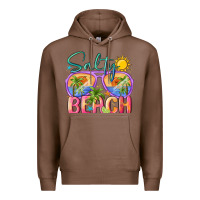 Chestnut salty beach Premium Hoodie - MaliasSmallBusiness